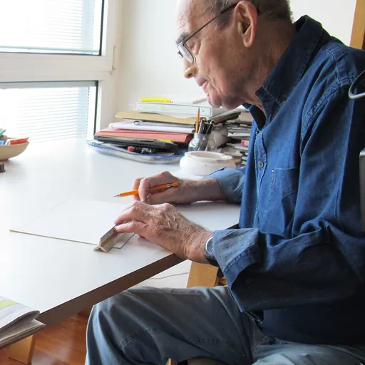 Portrait of Avraham Yaski