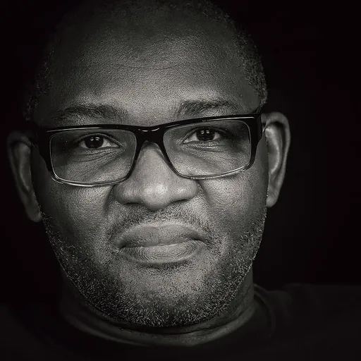 Portrait of Victor Ekpuk