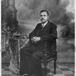 Portrait of Vasudev Vishnu Mirashi
