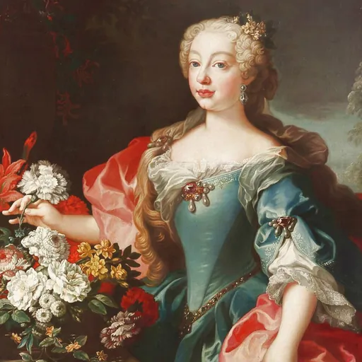 Portrait of Mariana Victoria of Spain