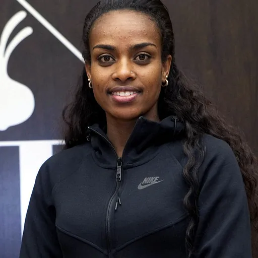 Portrait of Genzebe Dibaba