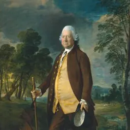 Portrait of Benjamin Truman