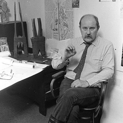 Portrait of Imre Makovecz