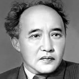Portrait of Mukhtar Auezov