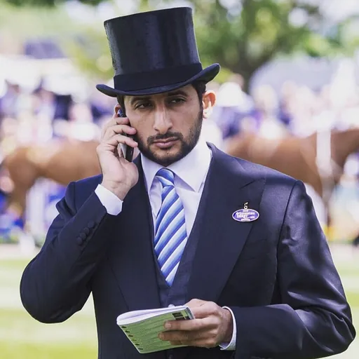 Portrait of Juma bin Dalmook Al Maktoum