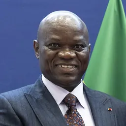 Portrait of Brice Clotaire Oligui Nguema