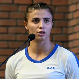 Portrait of Leyla Aliyeva