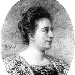 Portrait of Marie Eugenie Delle Grazie