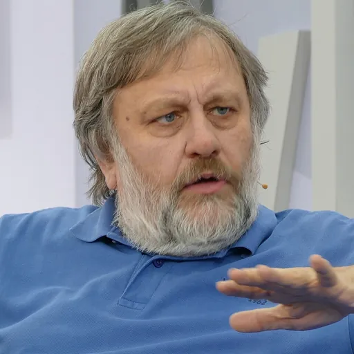 Portrait of Slavoj Žižek