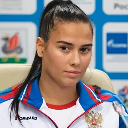 Portrait of Mayya Gurbanberdieva