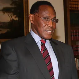 Portrait of George Saitoti