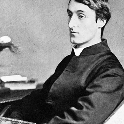 Portrait of Gerard Manley Hopkins