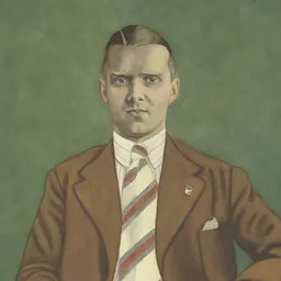 Portrait of Adolphe Van Glabbeke