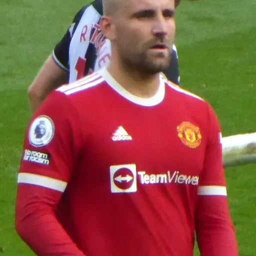 Portrait of Luke Shaw