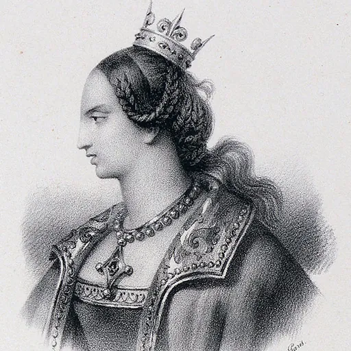 Portrait of Emma of Italy