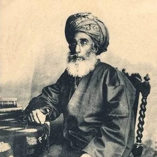Portrait of Ghulam Muhammad Tarzi