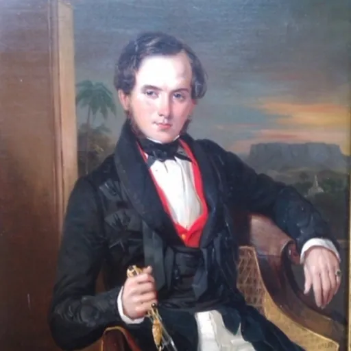 Portrait of George Abbas Kooli D'Arcy