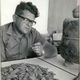 Portrait of Avraham Negev