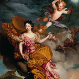 Portrait of Charlotte-Rose de Caumont La Force