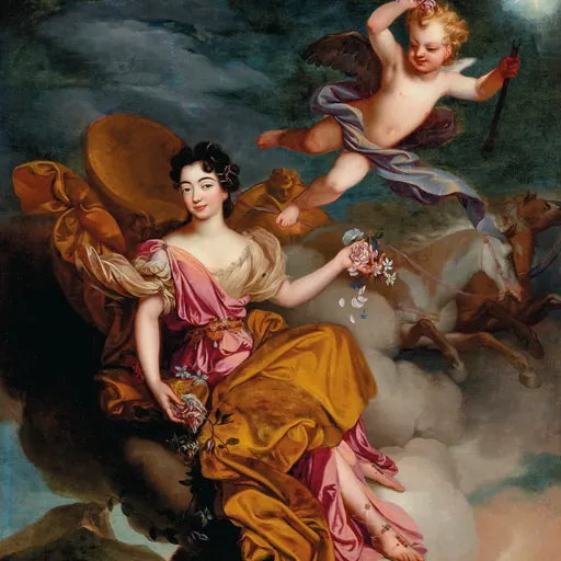 Portrait of Charlotte-Rose de Caumont La Force