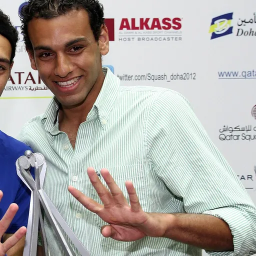 Portrait of Mohamed El Shorbagy