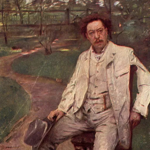 Portrait of Conrad Ansorge