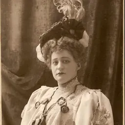 Portrait of Augusta Lindberg
