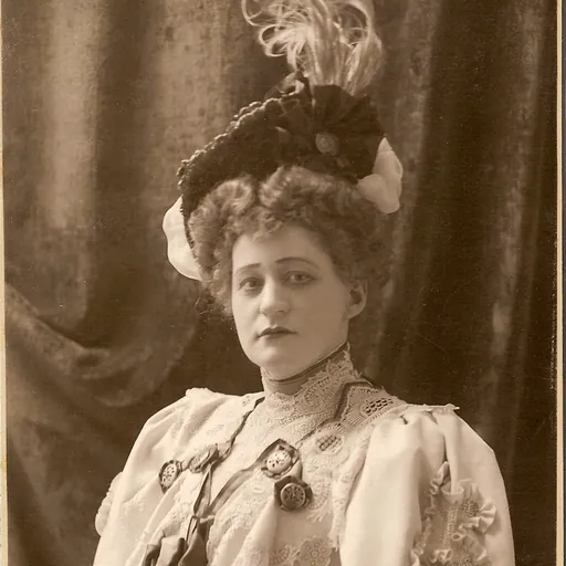 Portrait of Augusta Lindberg
