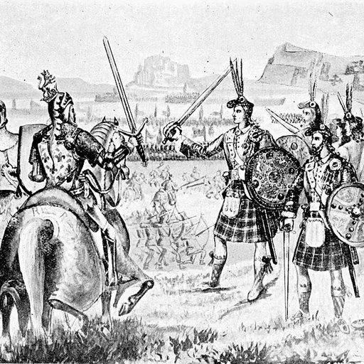 Portrait of Aonghus Óg of Islay