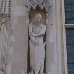 Portrait of Baldwin I, Margrave of Flanders