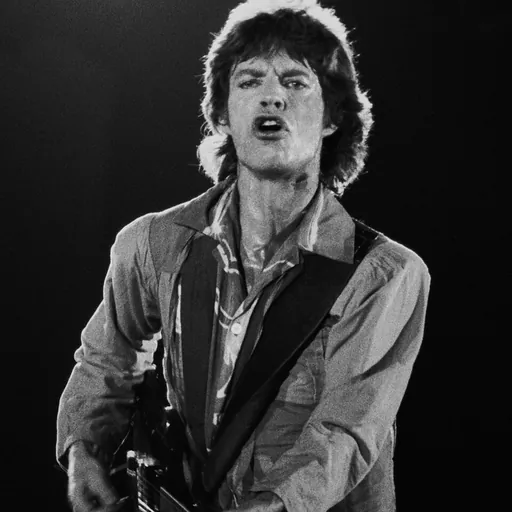 Portrait of Mick Jagger