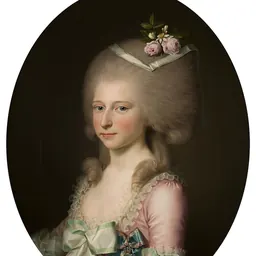 Portrait of Princess Louise Auguste of Denmark