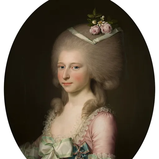Portrait of Princess Louise Auguste of Denmark