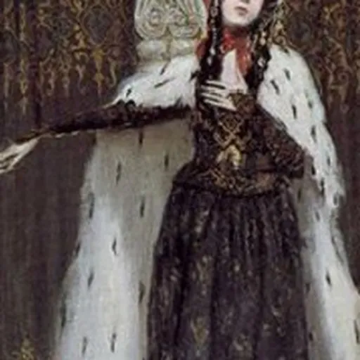 Portrait of Isabella I, Queen of Armenia