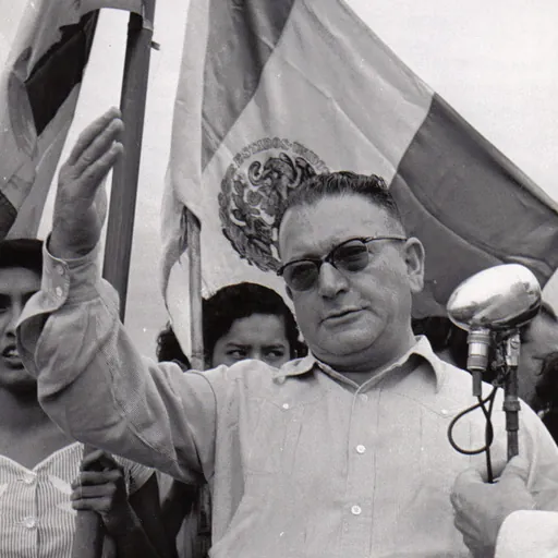 Portrait of Miguel Henríquez Guzmán