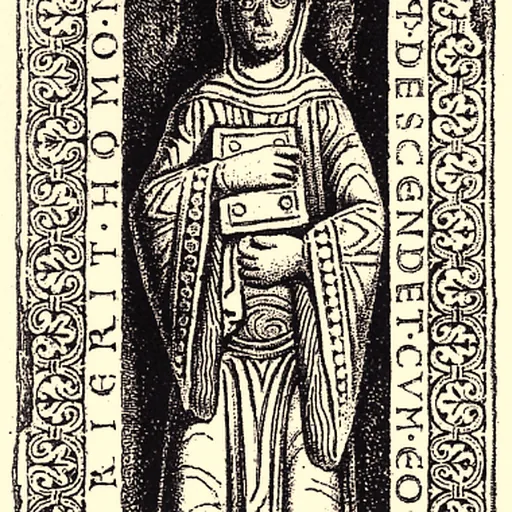 Portrait of Beatrice I, Abbess of Quedlinburg