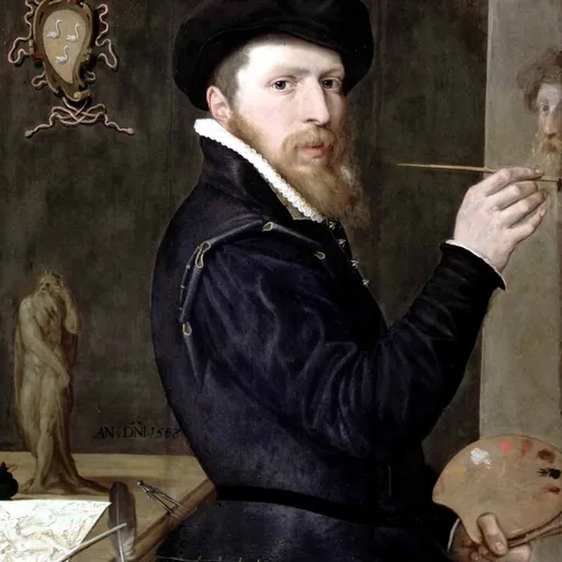 Portrait of Isaac Claesz. van Swanenburg