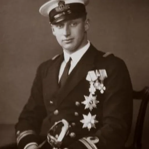 Portrait of Prince Knud of Denmark