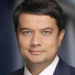 Portrait of Dmytro Razumkov