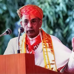Portrait of Mahendra Singh Mewar