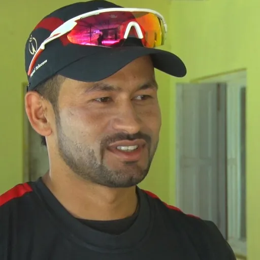 Portrait of Binod Bhandari