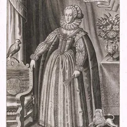 Portrait of Elizabeth of Hesse-Kassel, Duchess of Mecklenburg