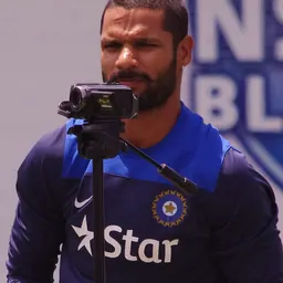 Portrait of Shikhar Dhawan