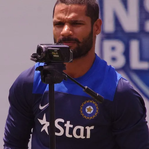 Portrait of Shikhar Dhawan