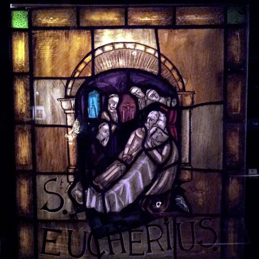 Portrait of Eucherius of Orléans