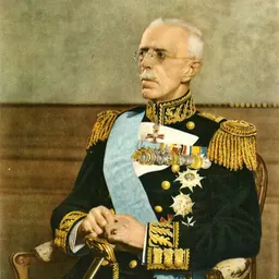 Portrait of Gustaf V of Sweden