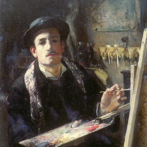 Portrait of Lucien Simon