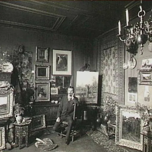 Portrait of Arnold Marc Gorter