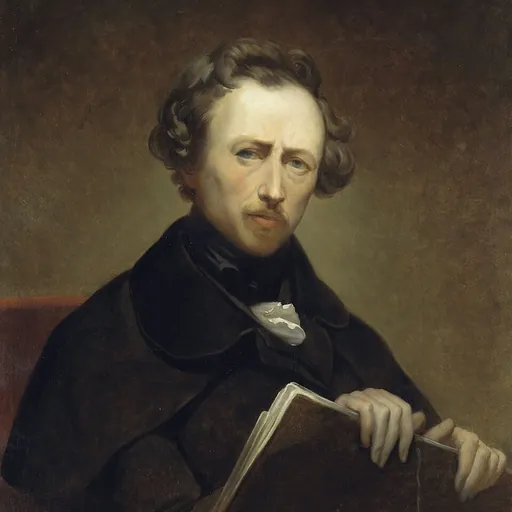 Portrait of Ary Scheffer