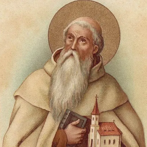 Portrait of Saint Bertold